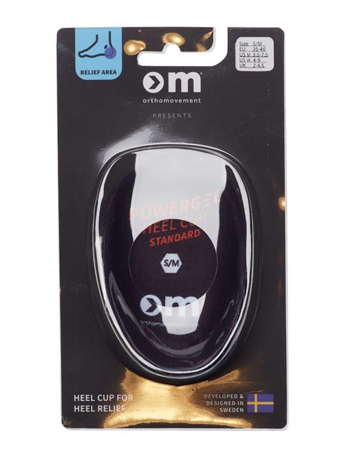 Se Ortho Movement Om Standard Heel Cup - Color - L/Xl Ortho Movement Black ved Booztlet