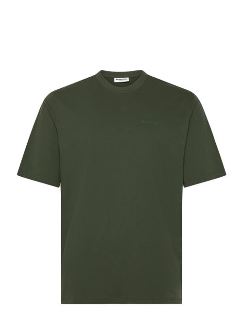 Se Resteröds Mid Sleeve T-Shirt Gots Resteröds Green ved Booztlet