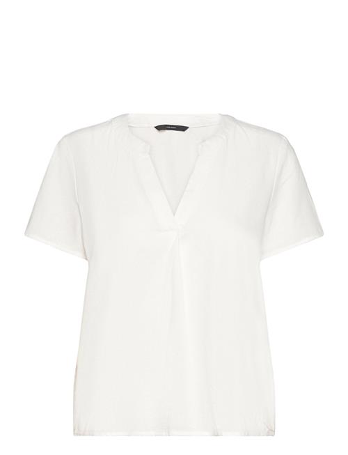 Se Vero Moda Vmmymilo Ss V-Neck Top Wvn Ga Vero Moda White ved Booztlet