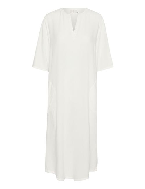 Kaffe Kamilia Kaftan Dress Kaffe White