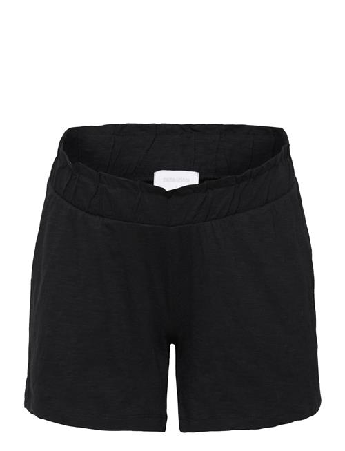 Mamalicious Mlivy Jersey Shorts A. Mamalicious Black