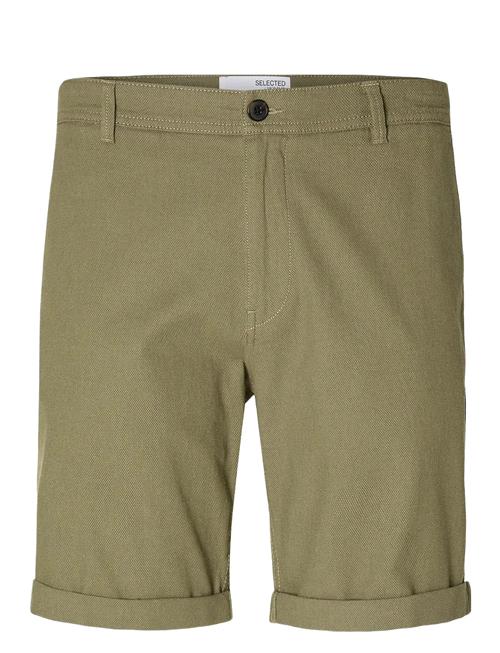 Slhslim-Luton Flex Shorts Selected Green