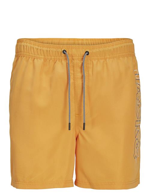 Jack & Jones Jpstfiji Jjswim Double Logo Ly Sn Jnr Jack & J S Yellow