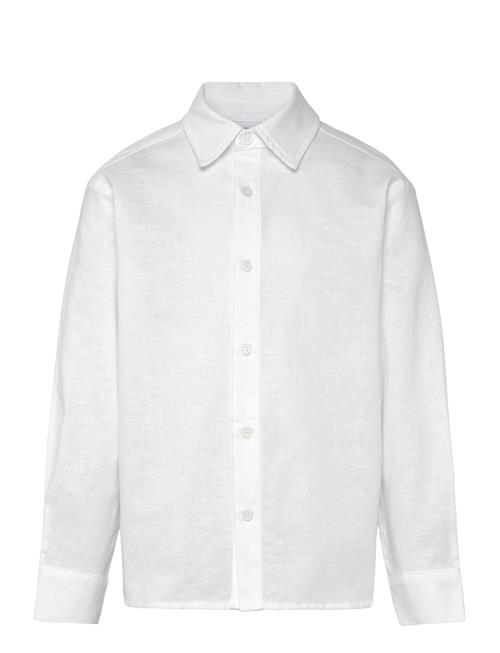 Grunt Herstal Linen Shirt Grunt White