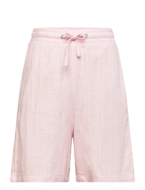 Grunt Grtanja Linen Shorts Grunt Pink