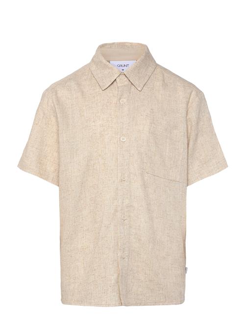 Grunt Grvap Linen Shirt Grunt Beige