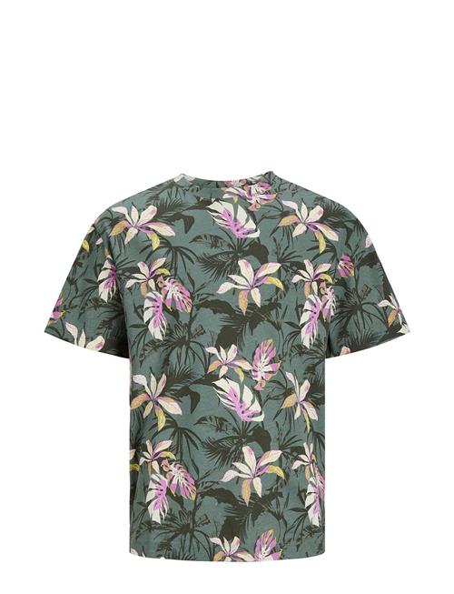 Jack & Jones Jortampa Aop Tee Ss Crew Neck Jack & J S Green