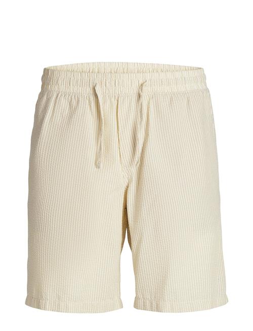 Jack & Jones Jpstjaiden Jjpalma Seersucker Short Jack & J S Cream