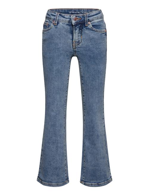 Flared Fit Denim Pants Tom Tailor Blue