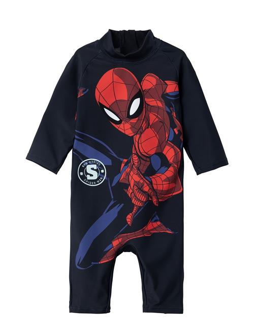 Nmmmoth Spiderman Ls Uv Suit Mar Name It Navy