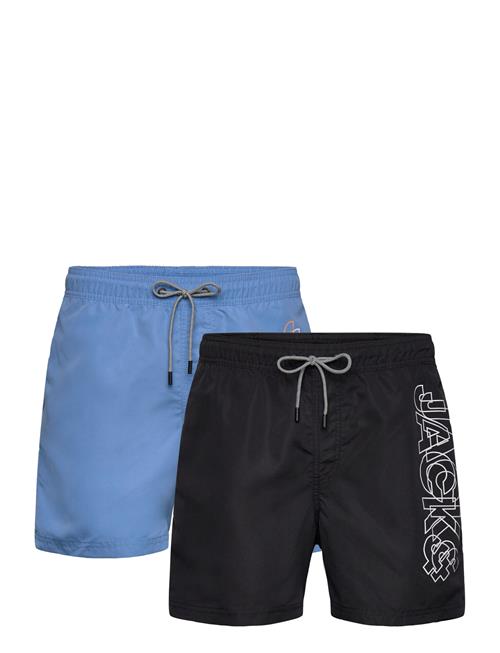 Jack & Jones Jpstfiji Jjswim Double Logo 2Pk Mp Jack & J S Black