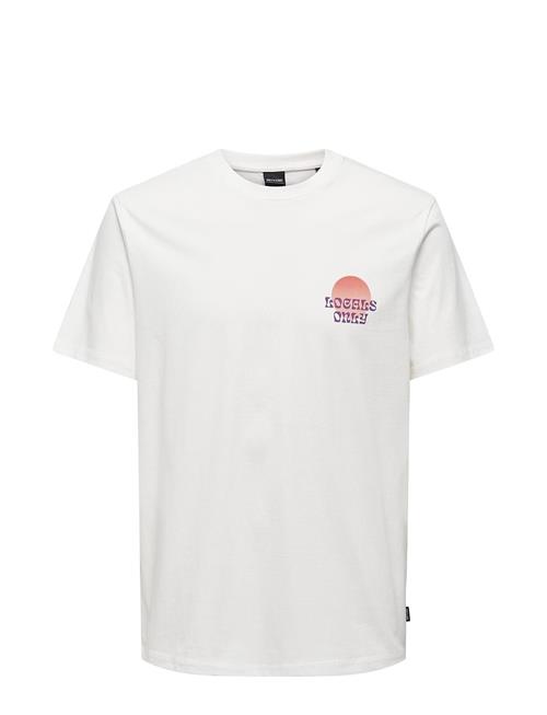 ONLY & SONS Onskye Reg Photo Ss Tee ONLY & SONS White