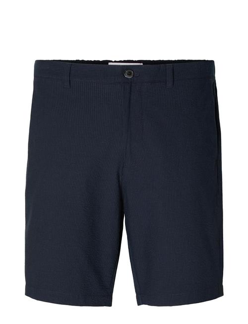 Selected Homme Slhregular-Karl Seersucker Shorts Noos Selected Homme Blue