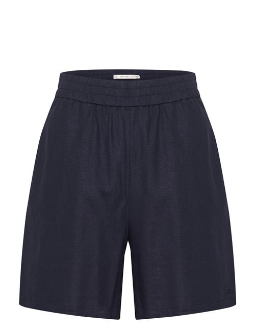 Gestuz Lizagz Linen Hw Shorts Gestuz Navy