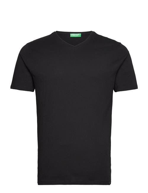 United Colors of Benetton V Neck T-Shirt United Colors Of Benetton Black