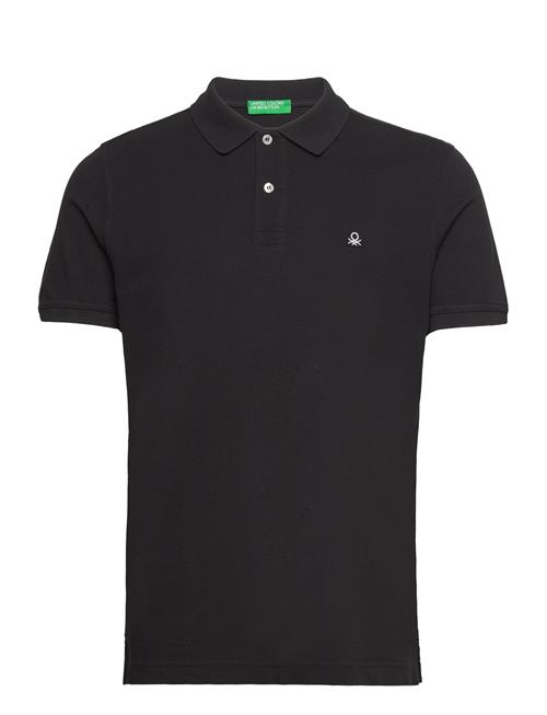 United Colors of Benetton H/S Polo Shirt United Colors Of Benetton Black