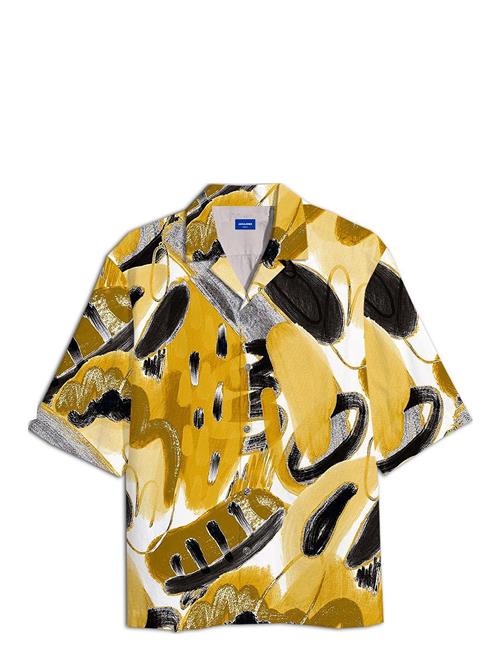 Jack & Jones Jorjeff Gallery Aop Resort Shirt S Jnr Jack & J S Yellow