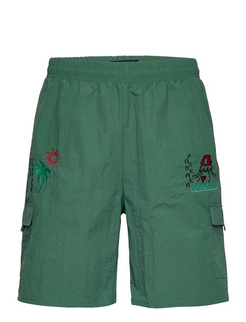 Pas De Mer Postcard Shorts Pas De Mer Green