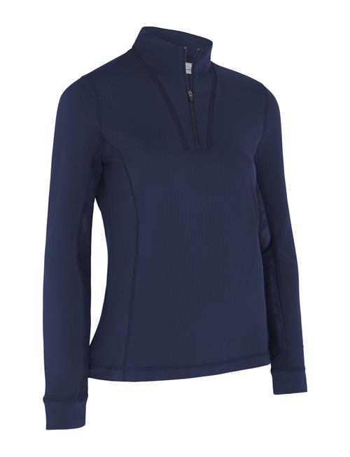 1/4 Zip Chev Top Callaway Navy