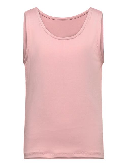 Se LMTD Nlfdinci Sl Short Tank Top LMTD Pink ved Booztlet