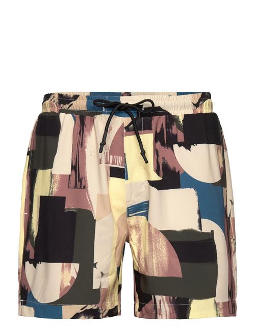 Akshark Aop Swimshorts Anerkjendt Brown