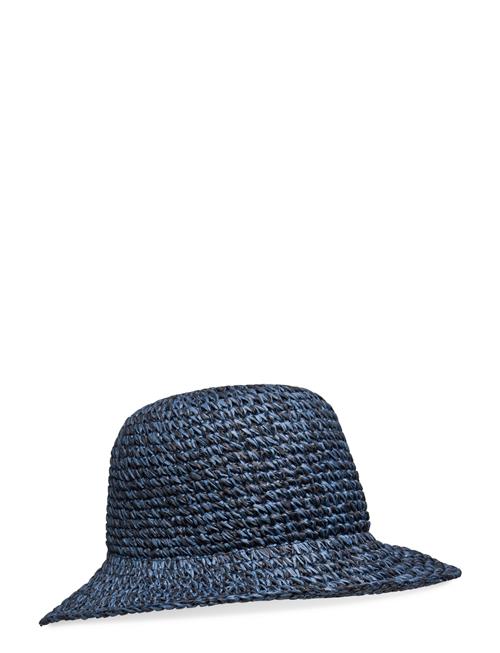 Becksöndergaard Solid Saverina Straw Hat Becksöndergaard Blue