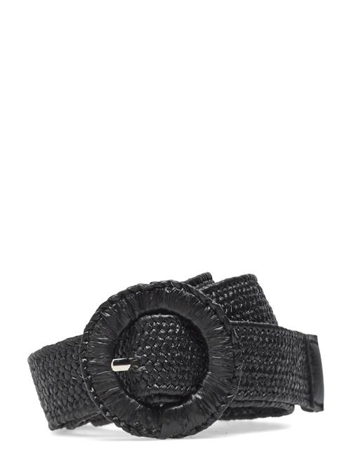 Se Becksöndergaard Solid Slim Zia Belt Becksöndergaard Black ved Booztlet