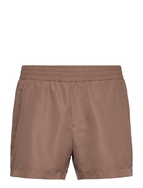 Wood Wood Roy Solid Swim Shorts Wood Wood Brown