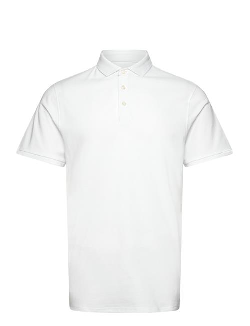 Se Bruun & Stengade Bs Monir Regular Fit Polo Shirt Bruun & Stengade White ved Booztlet