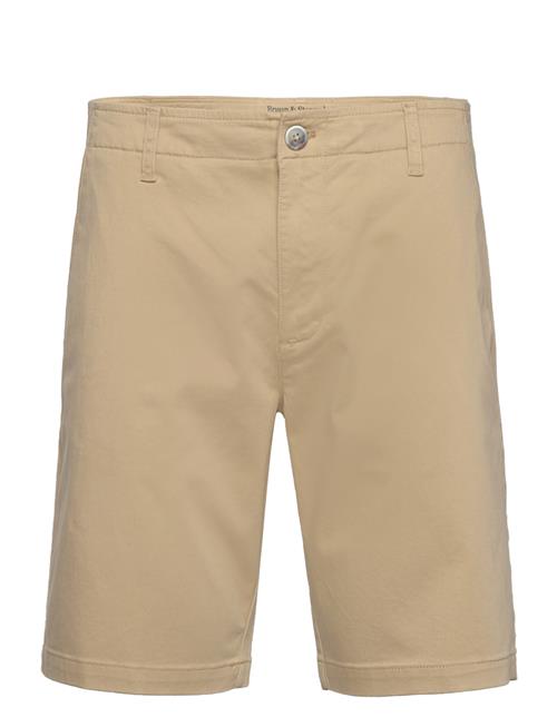 Bruun & Stengade Bs Gerhard Regular Fit Shorts Bruun & Stengade Beige