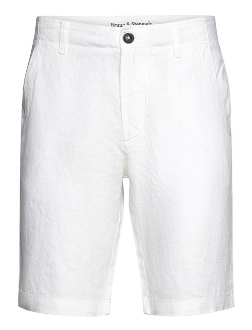 Bruun & Stengade Bs Abel Regular Fit Shorts Bruun & Stengade White