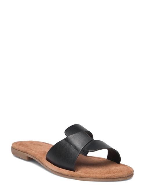 Se Ilse Jacobsen Leather Sandal Ilse Jacobsen Black ved Booztlet