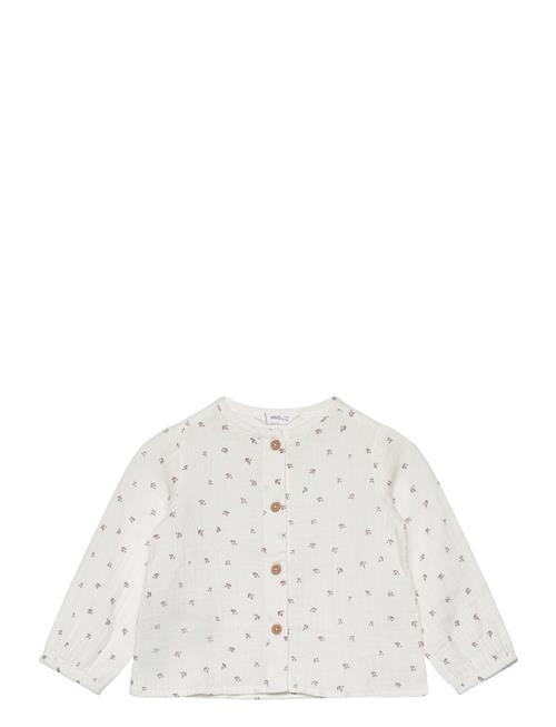 Cotton Bambula Shirt Mango White