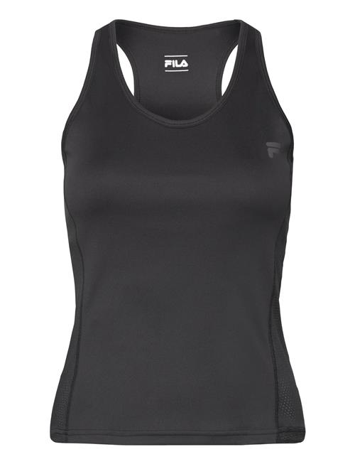 Se FILA Roussillon Running Racer Top With Inside Bra FILA Black ved Booztlet