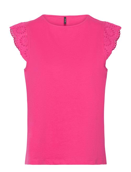 Vero Moda Vmemily Sl Gathering Top Jrs Noos Vero Moda Pink