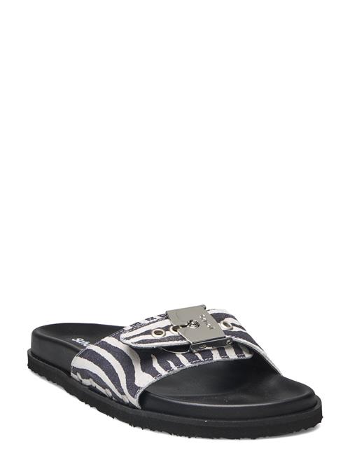 Scholl Sl Pescura Anne Printed Suede Scholl Black