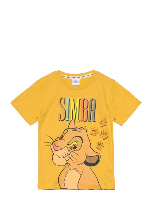 Se Disney Short-Sleeved T-Shirt Disney Yellow ved Booztlet