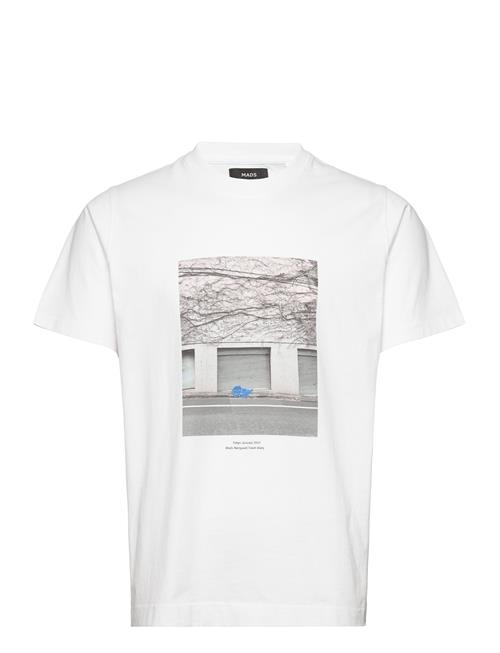 Mads Nørgaard Cotton Jersey Frode Tokyo Diary Tee Mads Nørgaard White