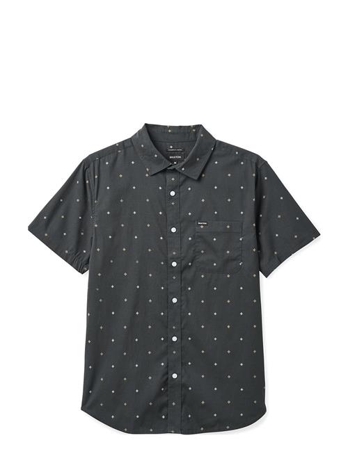 Brixton Charter Print S/S Wvn Brixton Black