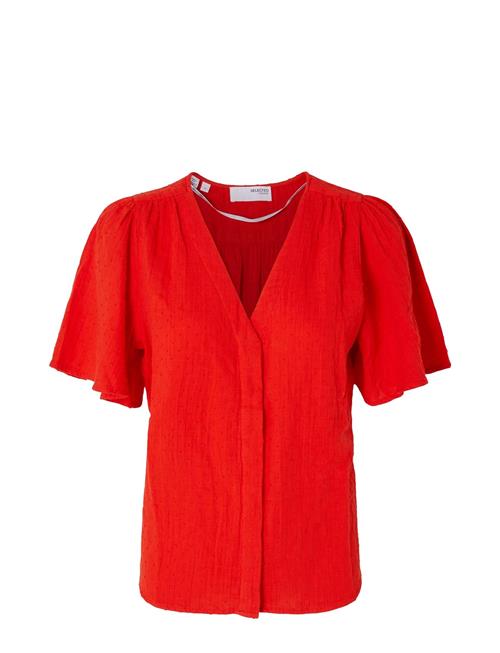 Selected Femme Slfamara 2/4 Top B Selected Femme Red