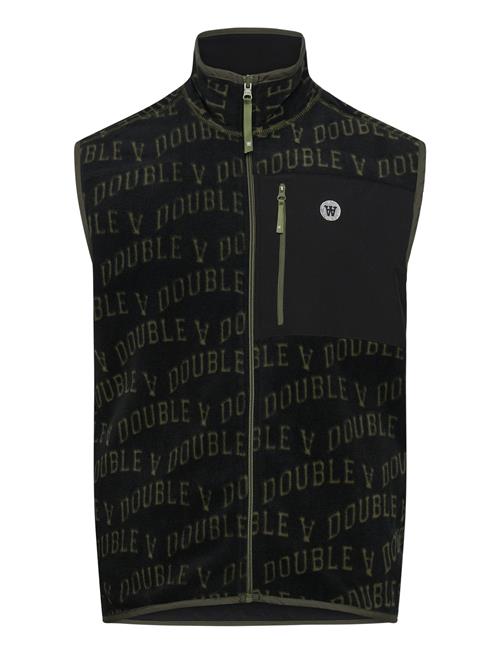 Dax Ivy Fleece Vest WOOD WOOD Black