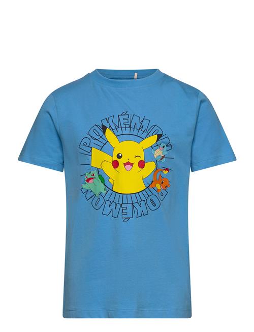 Se Minymo T-Shirt Ss Minymo Blue ved Booztlet