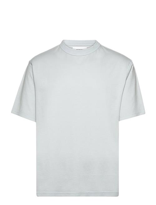 Milton Ss Tee Compact Cotton Blue Wax London Blue