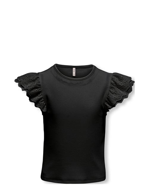 Se Kids Only Kogzenia S/L Detail Top Jrs Kids Only Black ved Booztlet