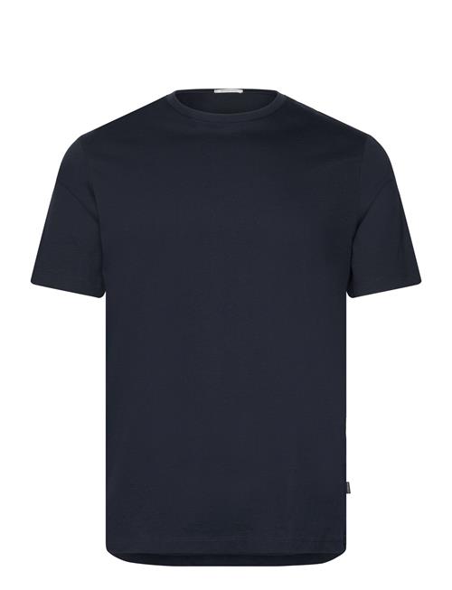 Se Lindbergh Black Mercerized Cotton Tee S/S Lindbergh Black Navy ved Booztlet