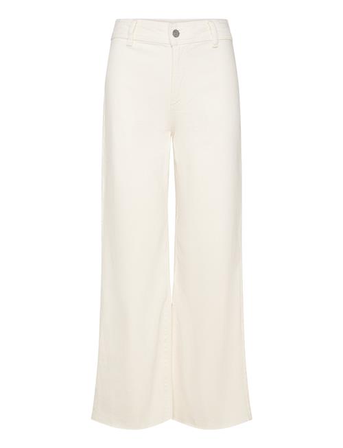 Catherin Culotte High-Rise Jeans Mango Cream