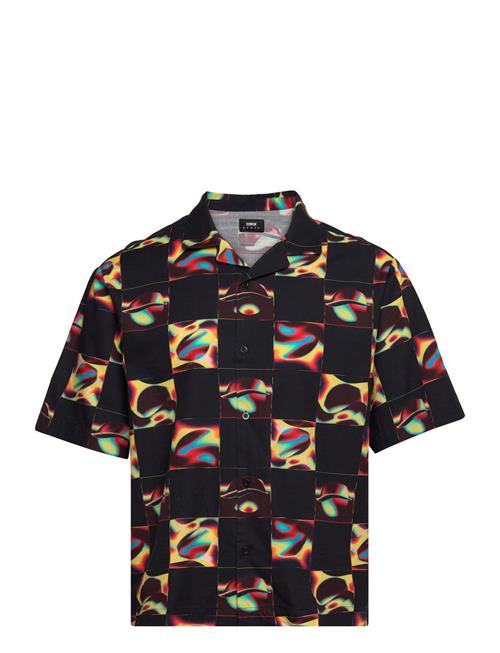 Edwin Saike Check Shirt Ss - Multicolor Edwin Black