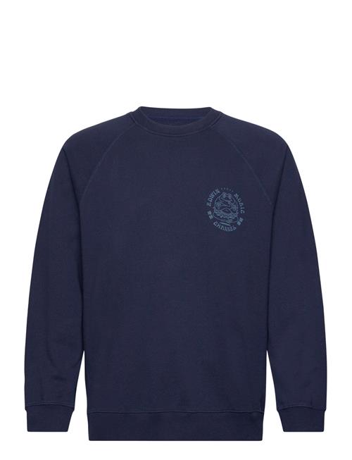 Edwin Edwin Music Channel Sweat - Maritime Blue Edwin Blue