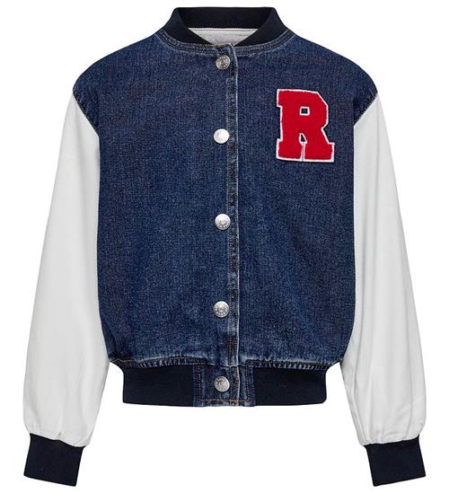 Kids Only Bomberjakke - KogBowie - Medium Blue Denim