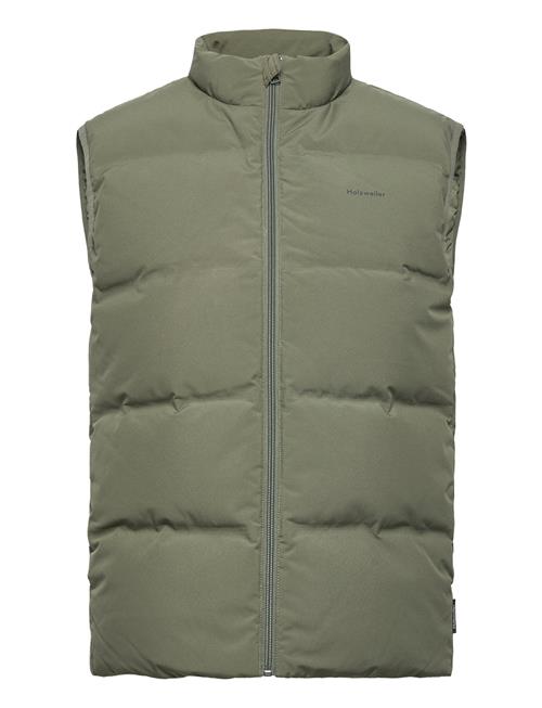 Se HOLZWEILER Diff Down Vest HOLZWEILER Khaki ved Booztlet